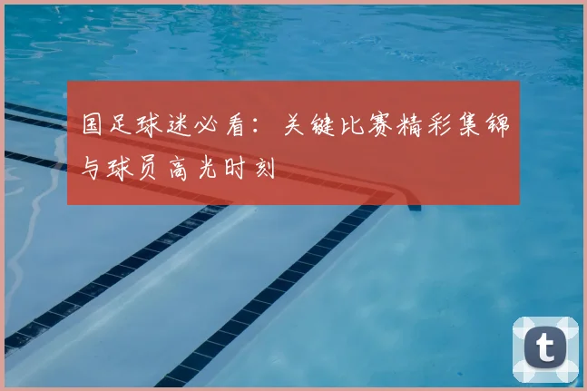 国足球迷必看：关键比赛精彩集锦与球员高光时刻