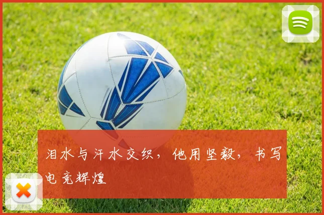 泪水与汗水交织，他用坚毅，书写电竞辉煌
